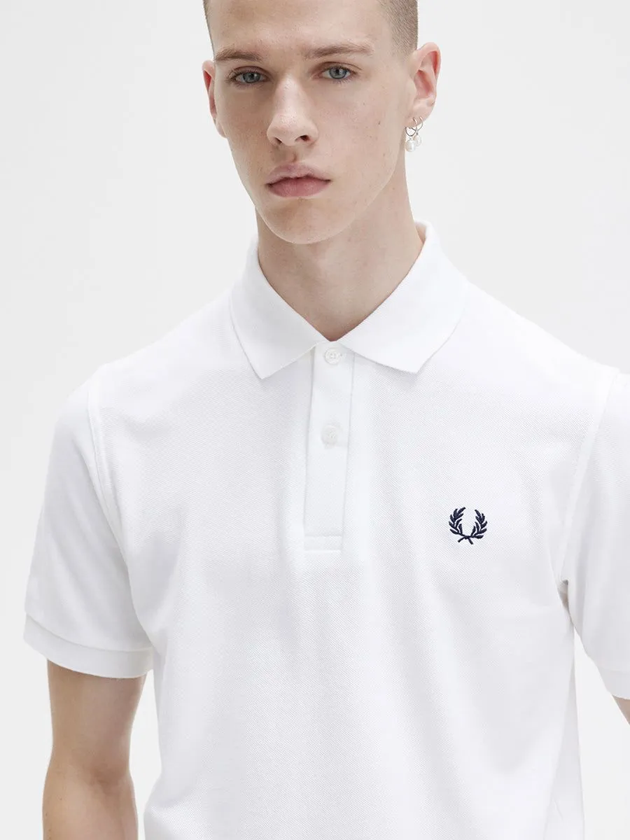 FRED PERRY Men THE ORIGINAL SHIRT WHITE