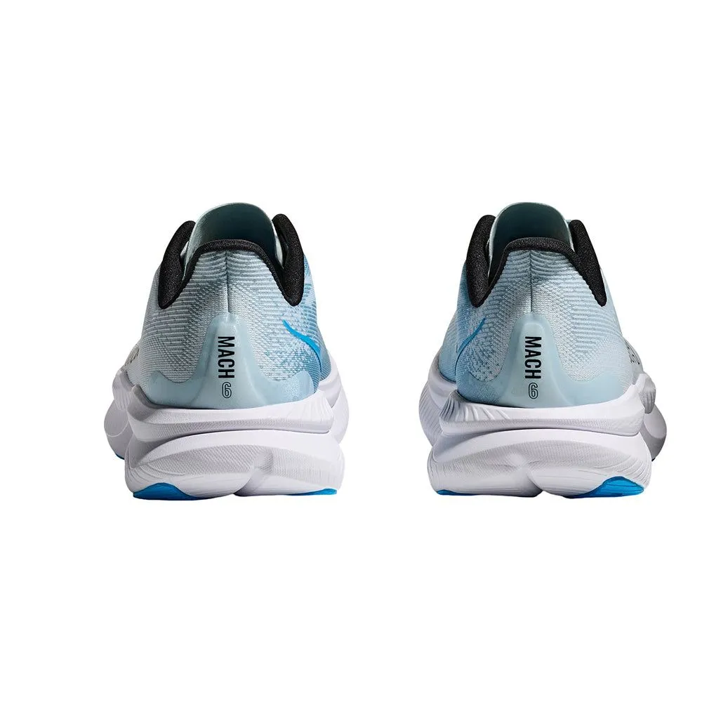 HOKA Women Running Shoes Mach 6 Wide Blue - HO229SH127ELTH