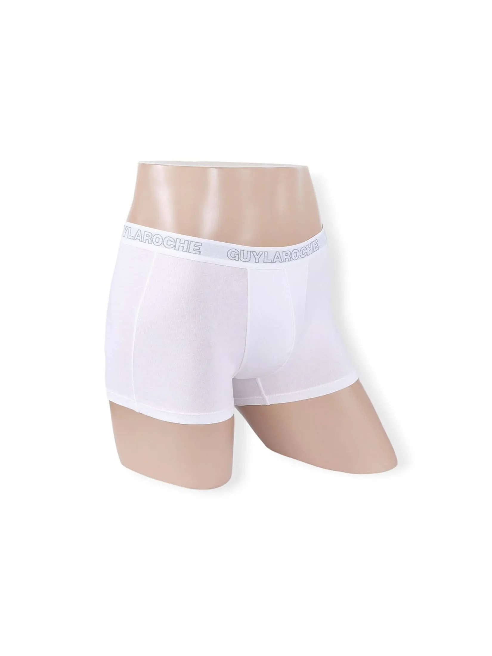 GUY LAROCHE INNERWEAR Men TRUNKS Underwear PACK 2 Pcs. - White