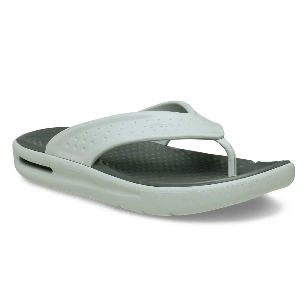 CROCS Men Sandals InMotion Flip Grey - CR024SH623EJTH Size - M8 US