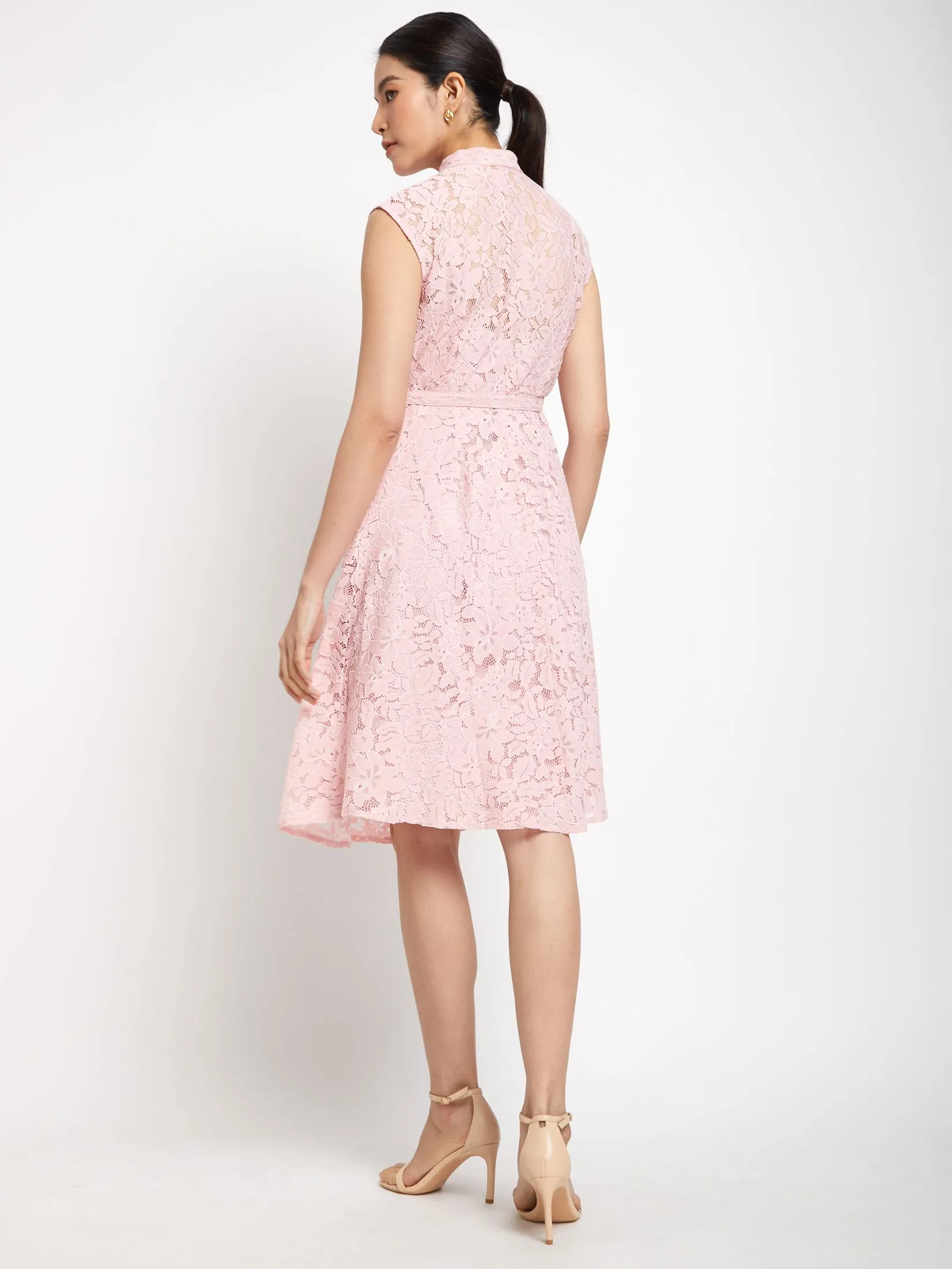 EXPRESSIONS Women Dress Cap Sleeves Floral Print