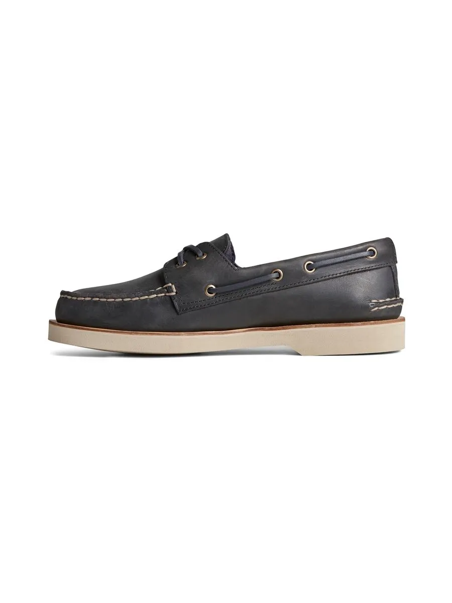SPERRY MEN NAVY A/O 2-EYE DOUBLE SOLE