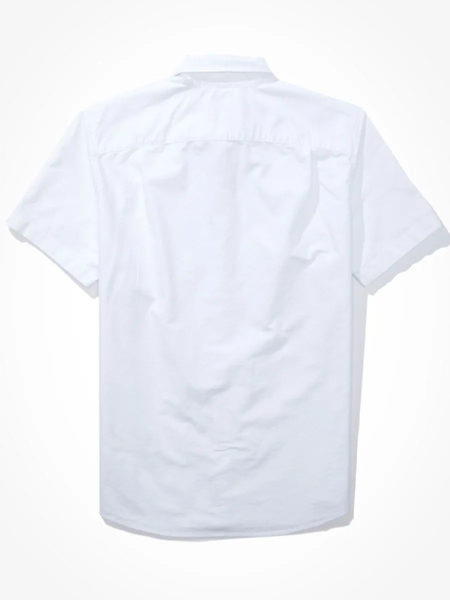 AMERICAN EAGLE 2105 INT SS CF BTD YD SOLID OXFORD W EAGLE 100 WHITE