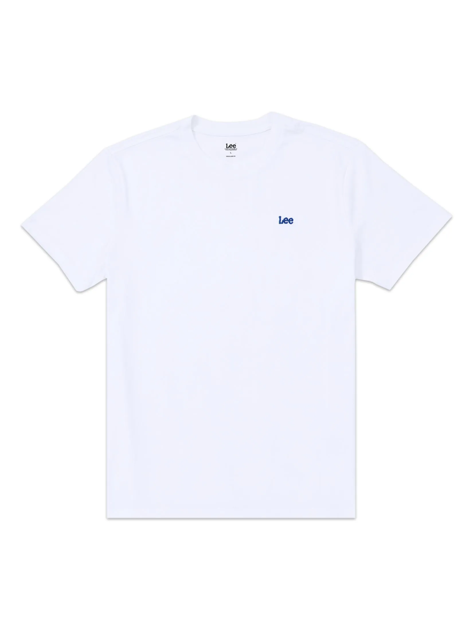 LEE Men's Tee Short Sleeve Regular Fit White