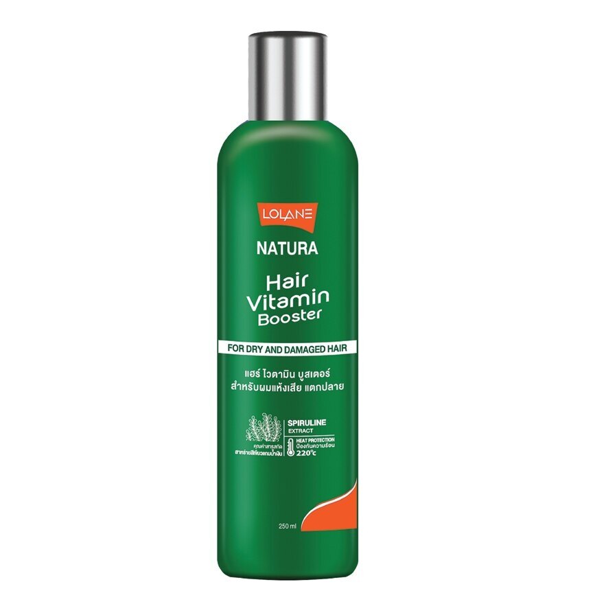 Natura Hair Vitamin Booster For Dry  Damaged Hair 250 Ml. ผมแห้งเสีย แตกปลาย