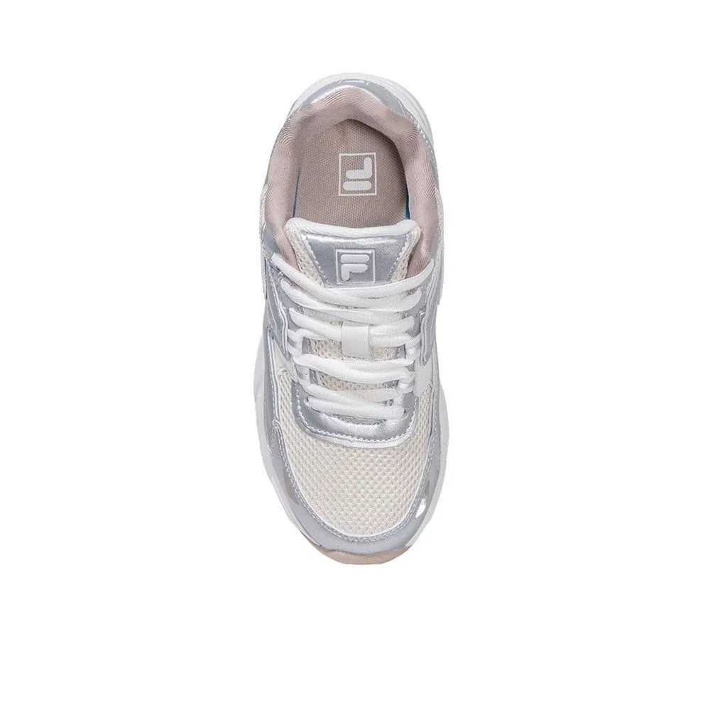 FILA Women Running Shoes Cross Silver - FI039SH596ELTH