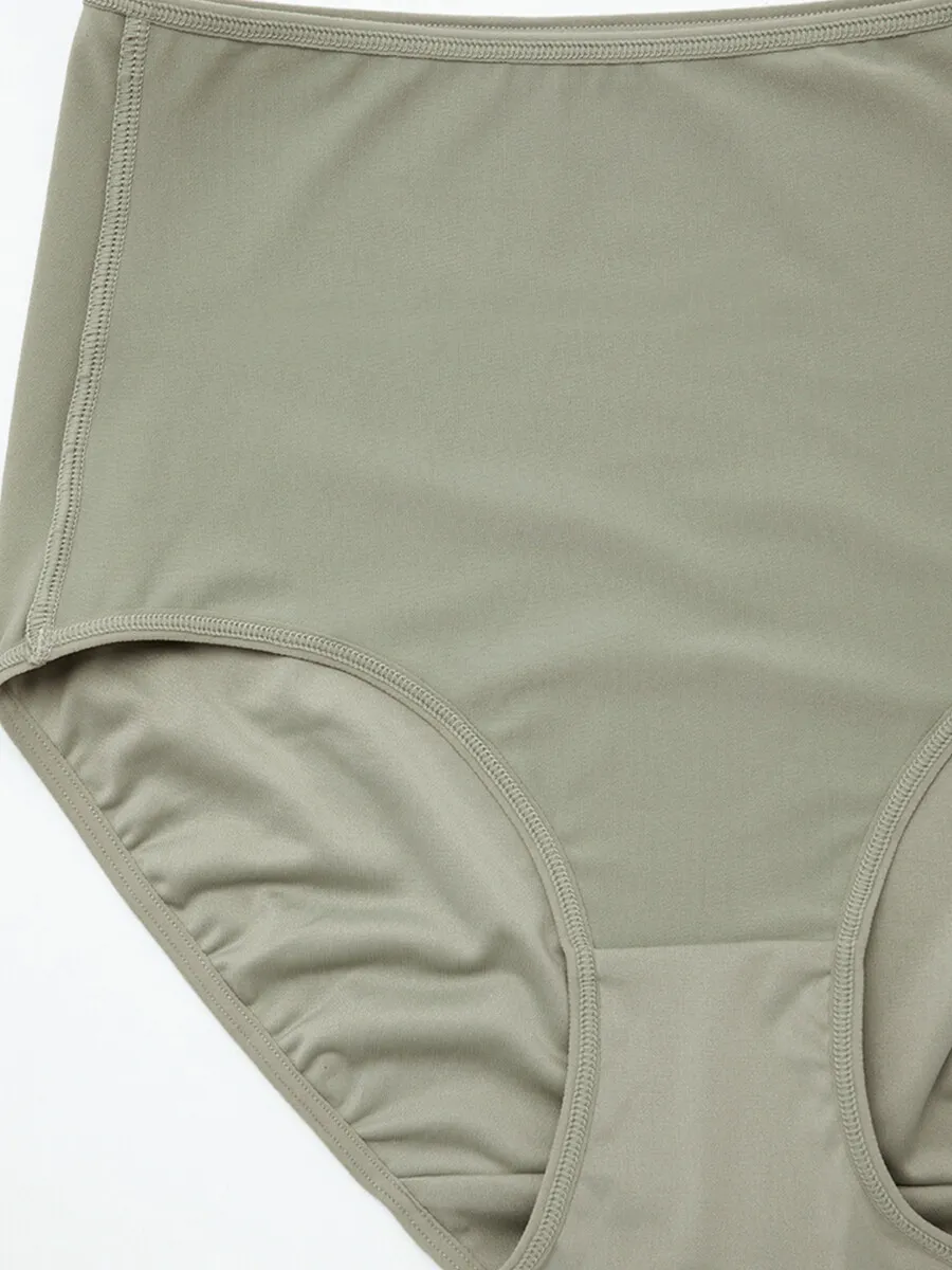 SABINA Panty Woman Microfiber High Waisted - Dark Green