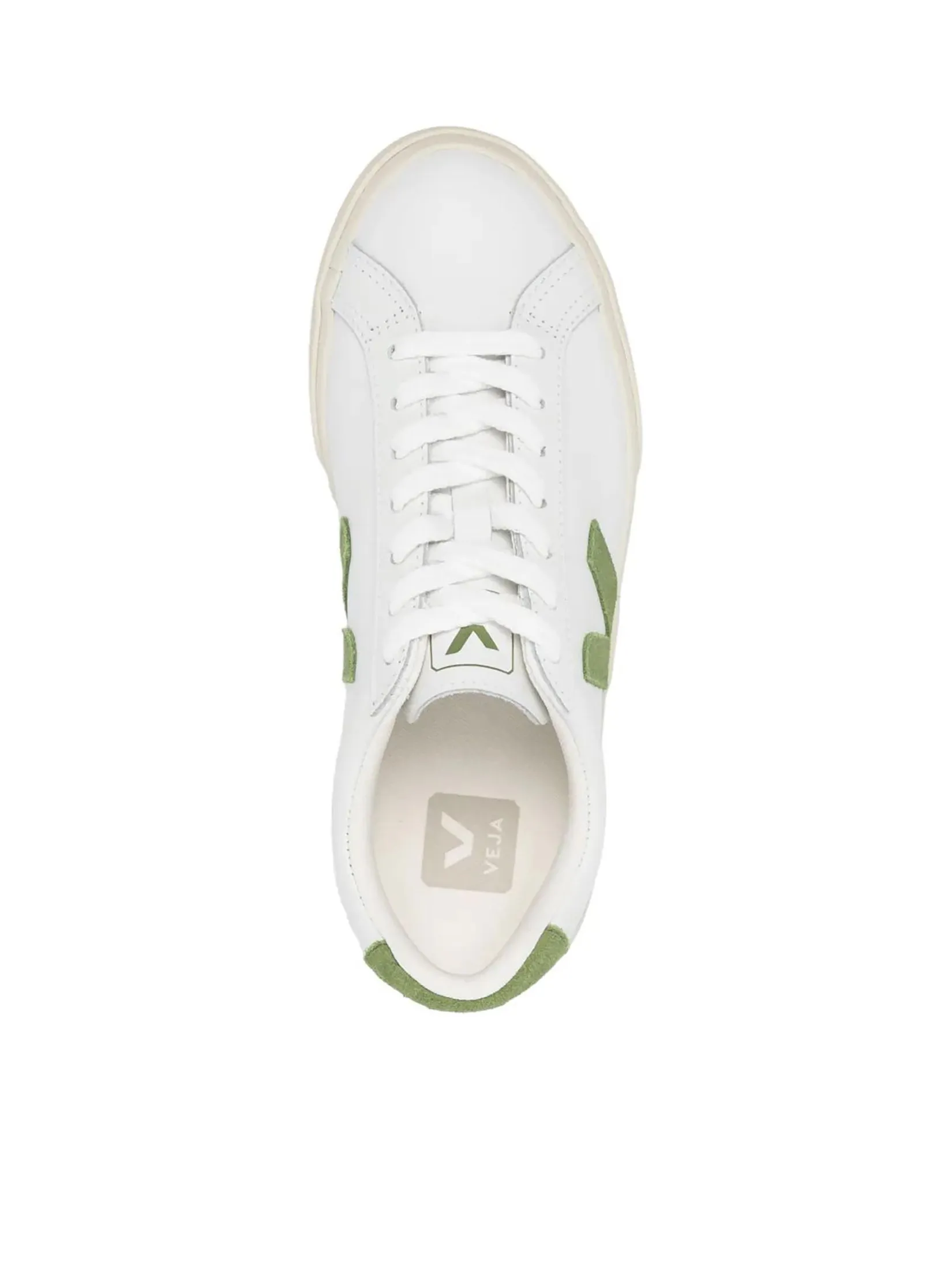 VEJA Men Sneakers Esplar Logo SS25 Extra-White Kiwi