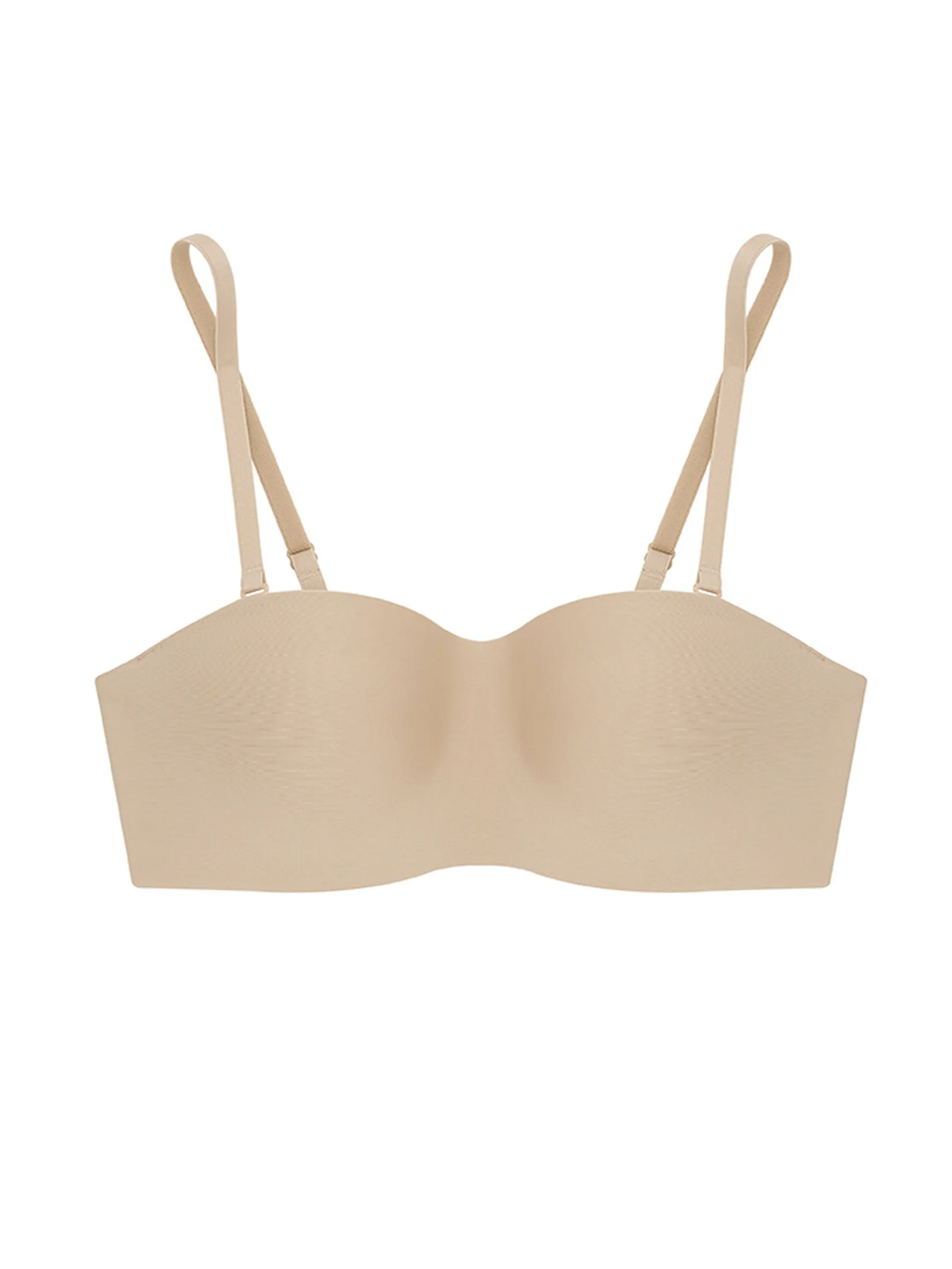 SABINA [Pack 4 Piece] Bra Woman Soft Doomm Wired Strapless - Tan