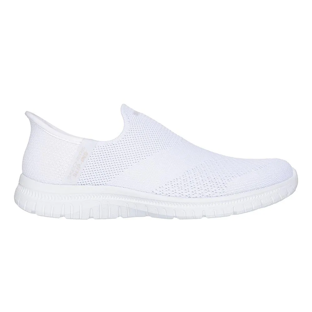SKECHERS Women Casual Shoes Slip-ins®: Virtue - Sleek White - SK108SH735EITH Size - 6 US