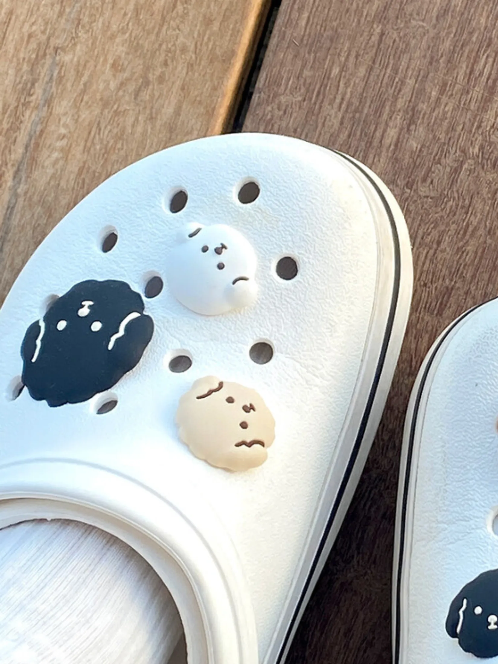 MILL AND MOI MNM Silicone charm - Poodle Black (L)