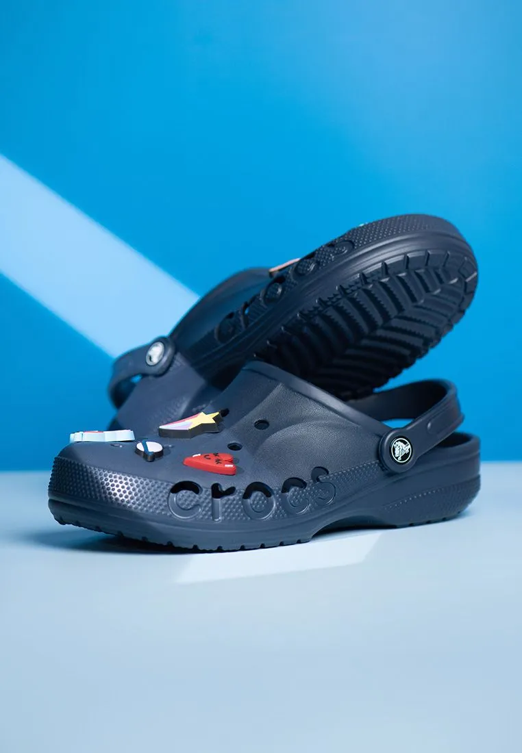 CROCS Navy Blue CROCS Baya Clog Unisex Casual Shoes