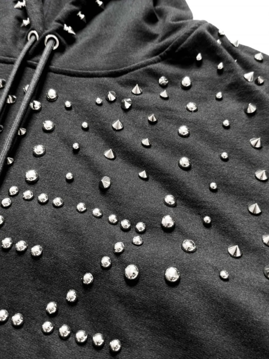 TZ WORLDWIDE Men HOODIE TZ KING PINS HOODIE LIMITED EDITION BLACK