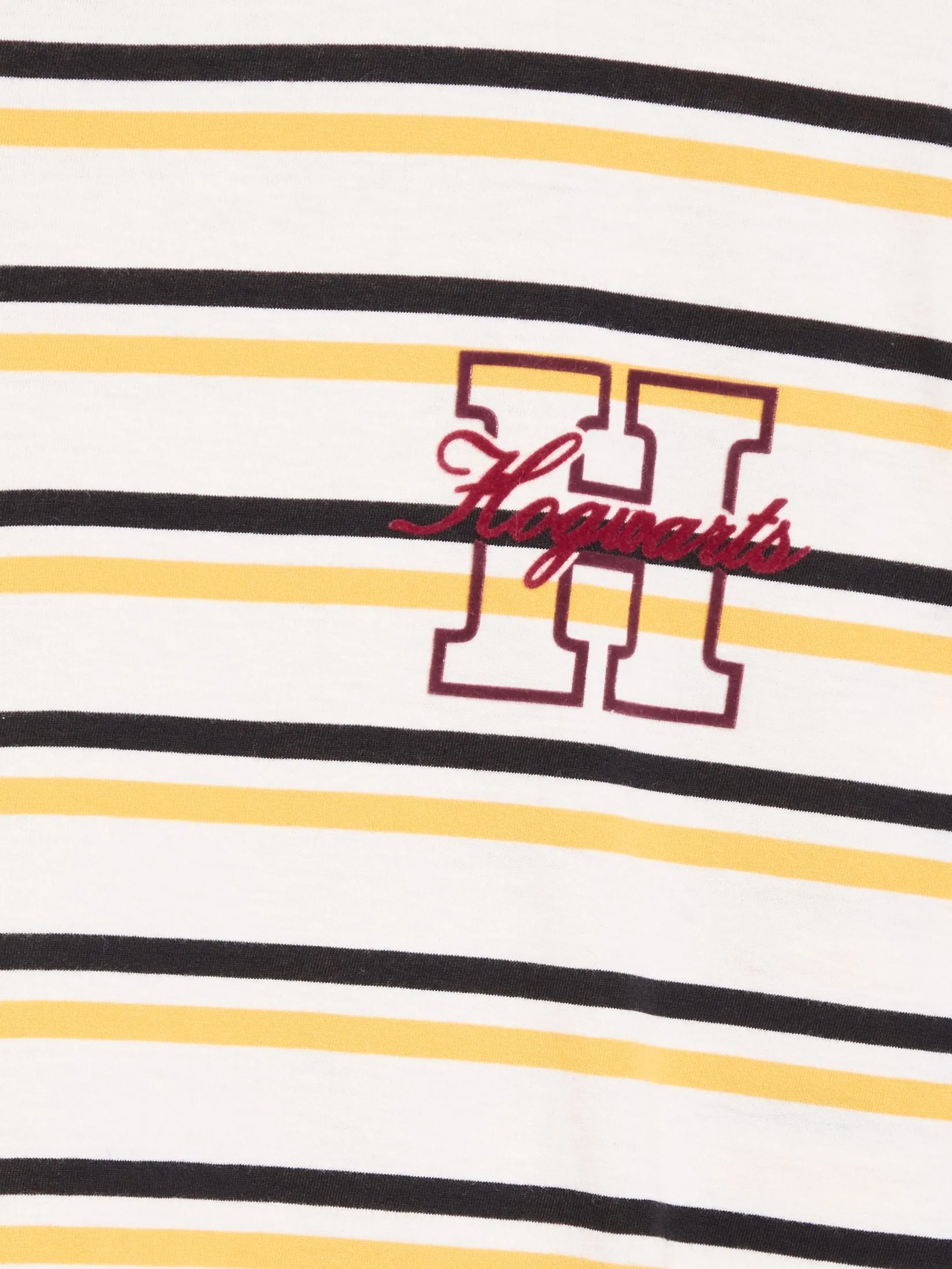 DEFRY 01 Men T-Shirt Short Sleeves Striped Prints Yellow