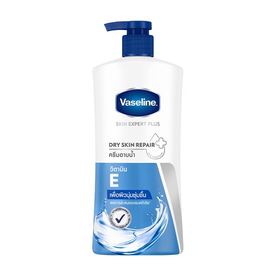 Vaseline Body Wash Skin Expert Plus Dry Skin Repair 430 Ml. ครีมอาบน้ำ