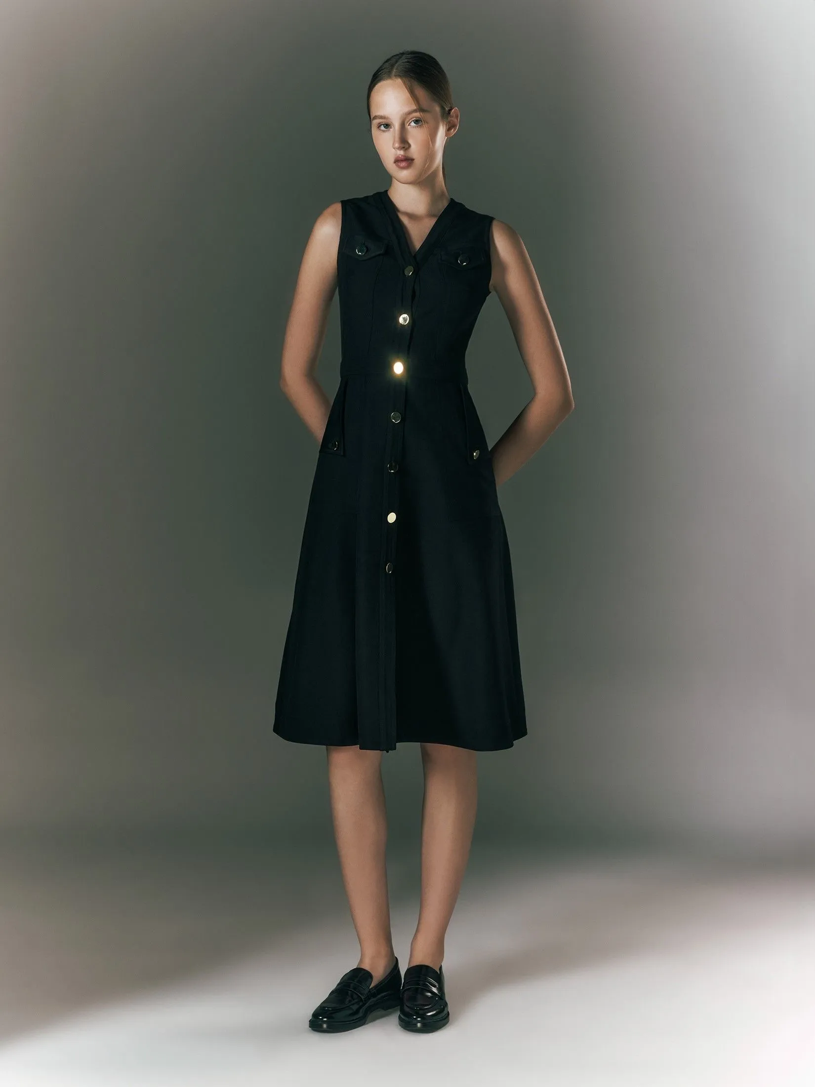 ASV ( PF24 ) Jona Jones Women Dress Black