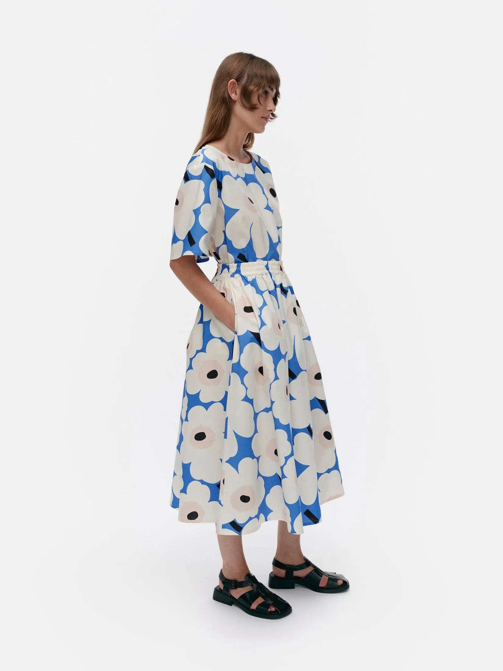 MARIMEKKO BLUE WOMAN AE GARREL PIENI UNIKKO
