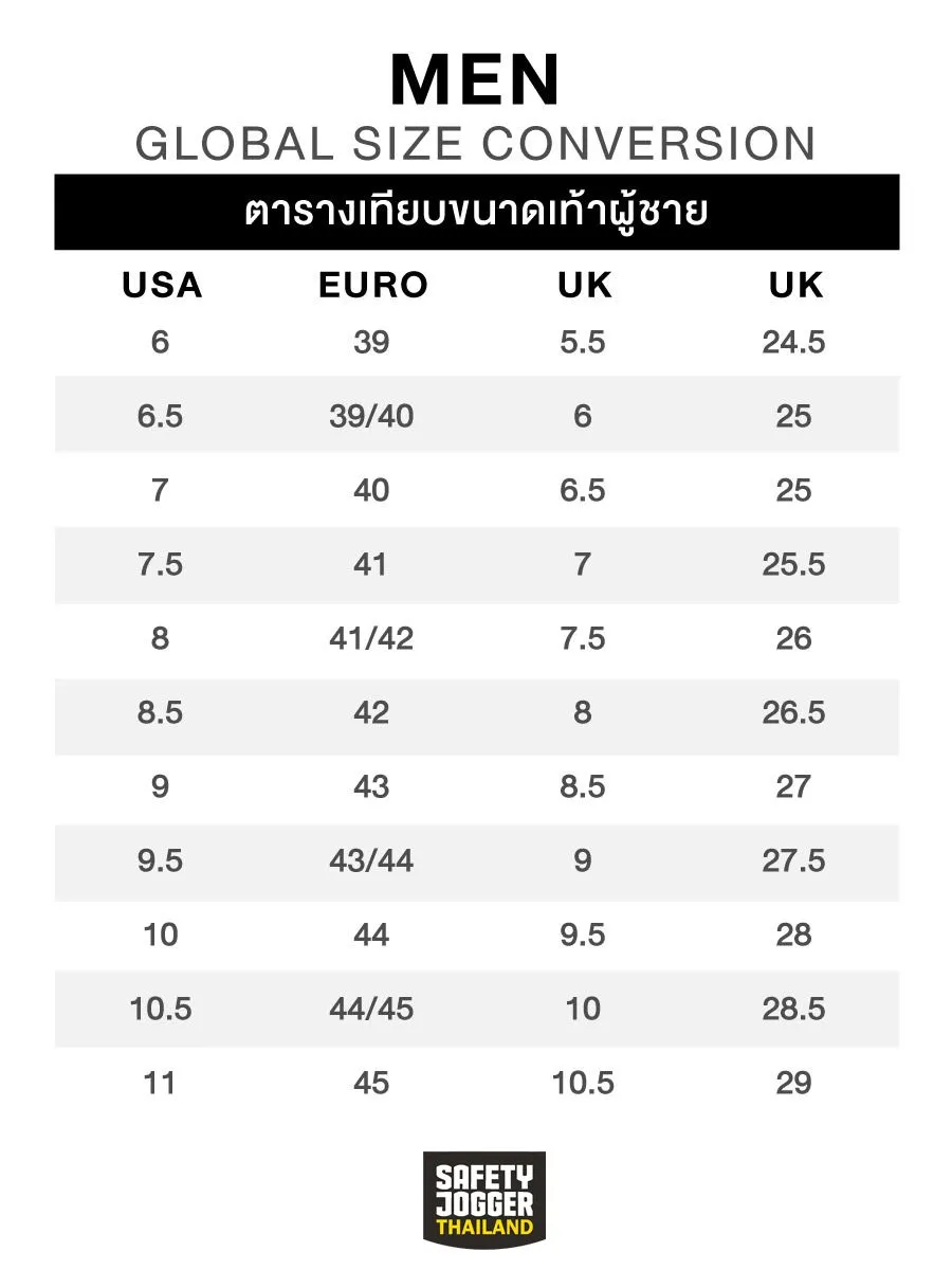 SAFETY JOGGER Men's Sport Safety Shoes BALTO Grey