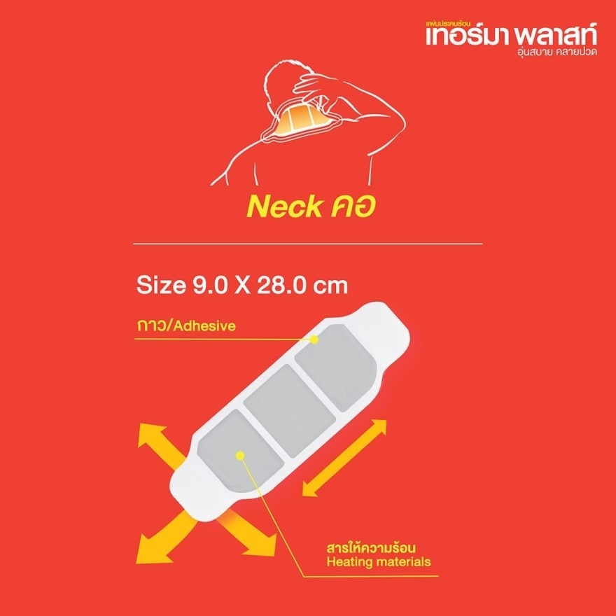 Thermaplast Neck Pain Relief 3 Pcs/Box