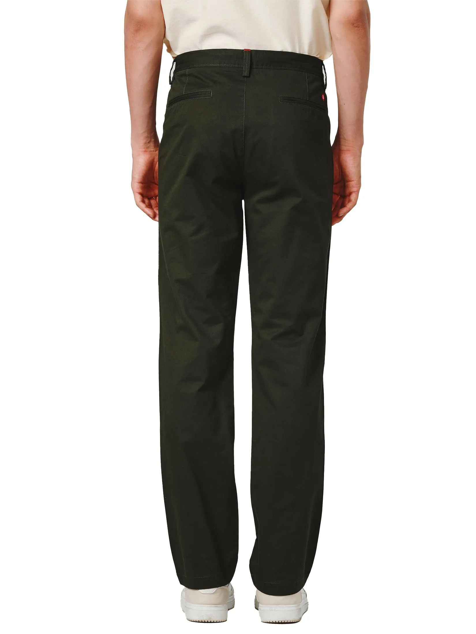JOHN HENRY Men's Pants (Regular Fit) ESSENTIALS Moss Green