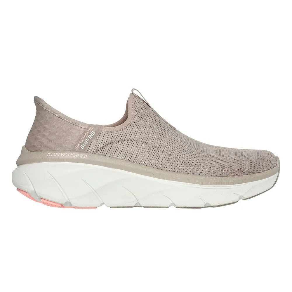 SKECHERS Slip-ins® Relaxed Fit®: D'Lux Walker® 2.0 - Happy Step Women Casual Shoes Pink - SK108SH618EMTH