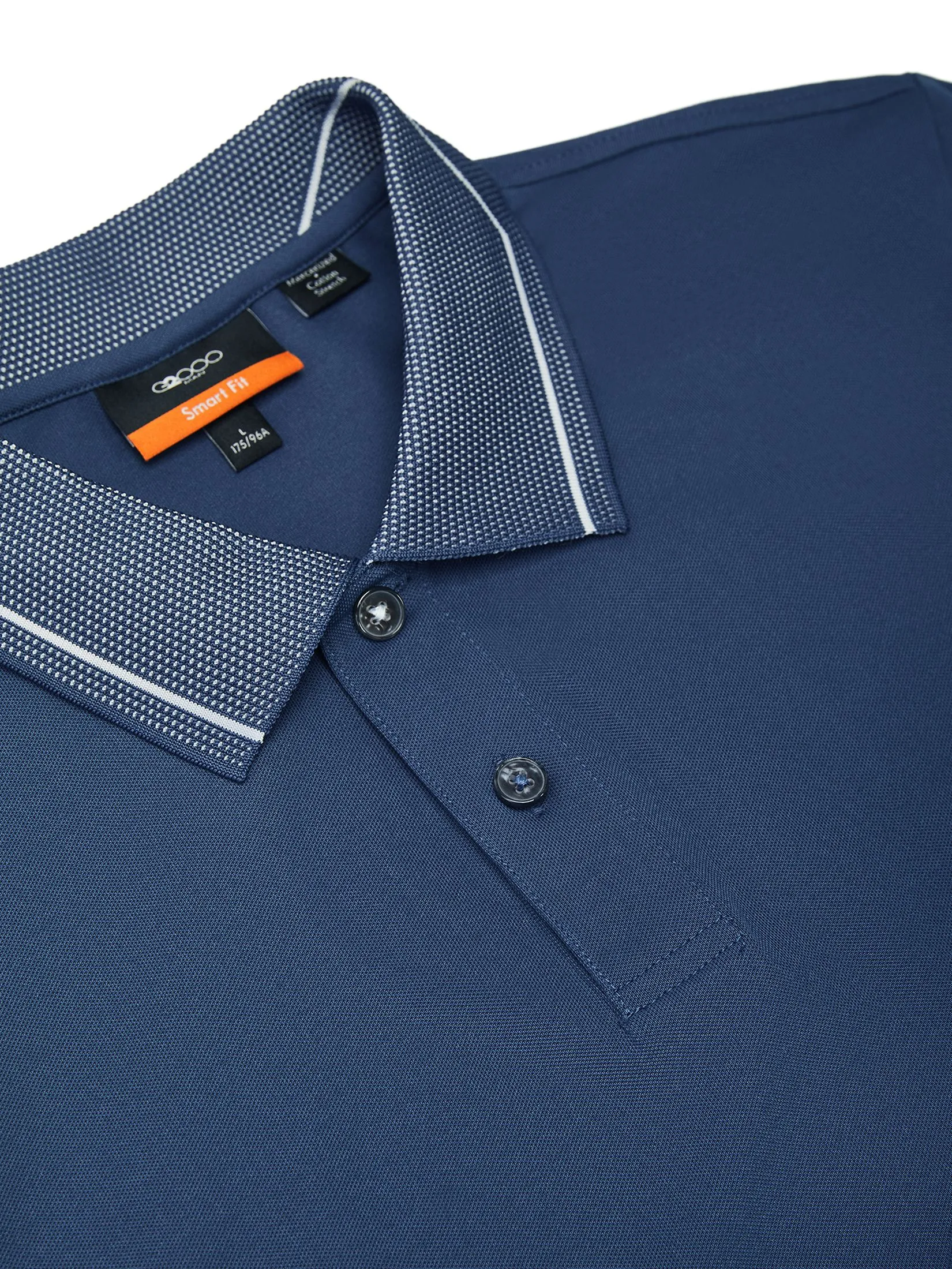 G2000 Men Clothing Super Light Mercerized Cotton Pique Short Sleeve Polo Tee  Smart Fit - 5114141274 - Navy