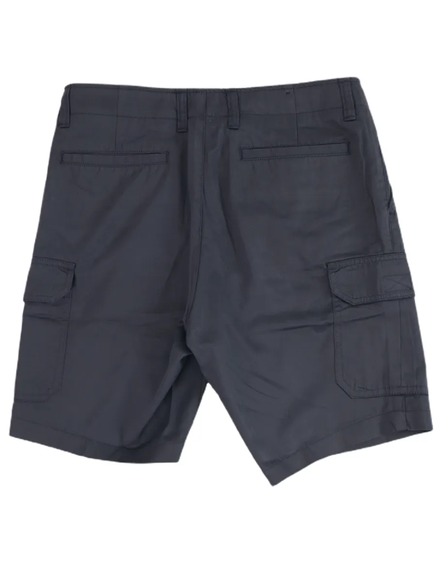 BOVY MEN CARGO SLIM SHORTS GREY