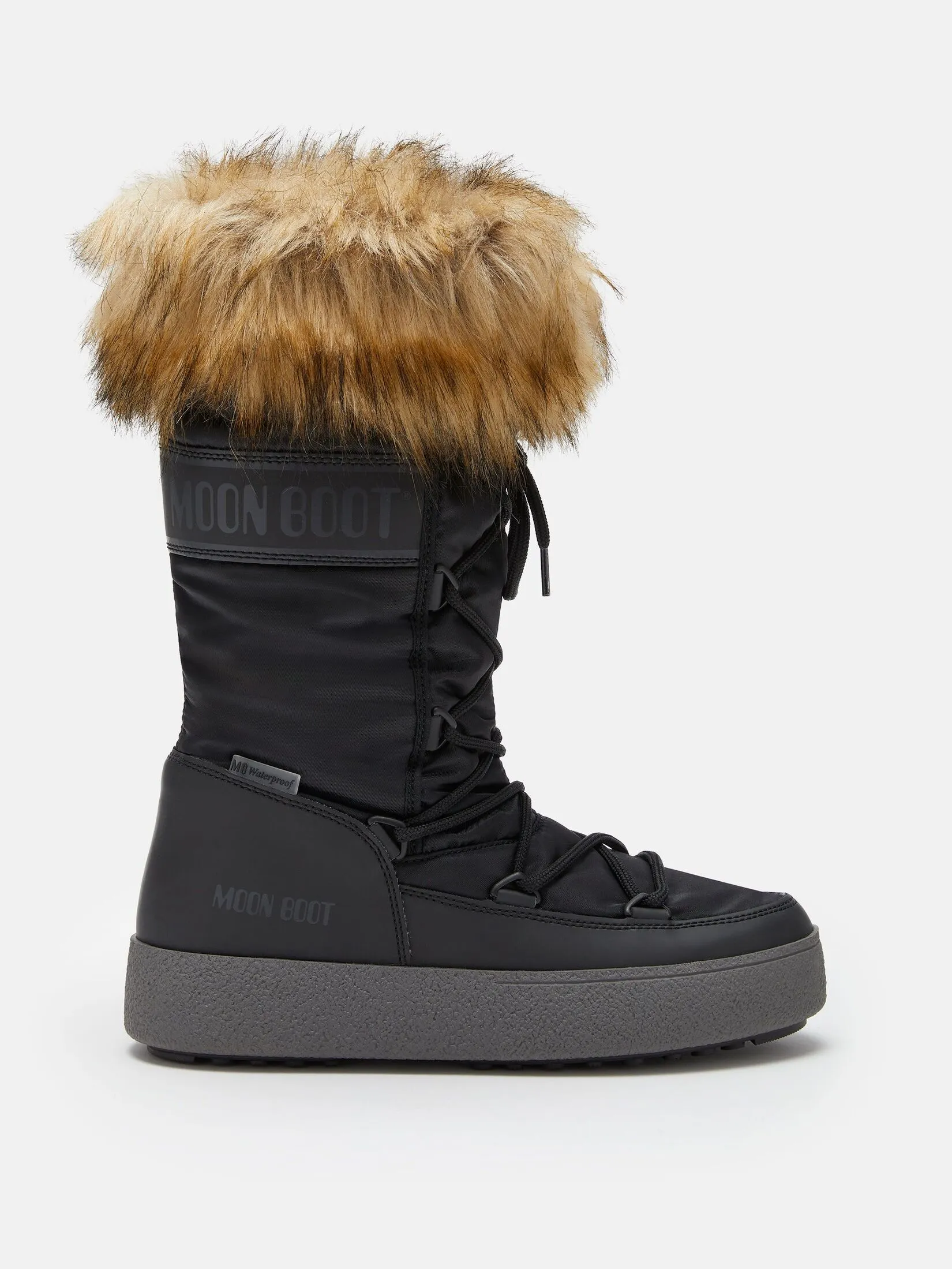 MOON BOOT LTRACK MONACO BLACK BOOTS WP