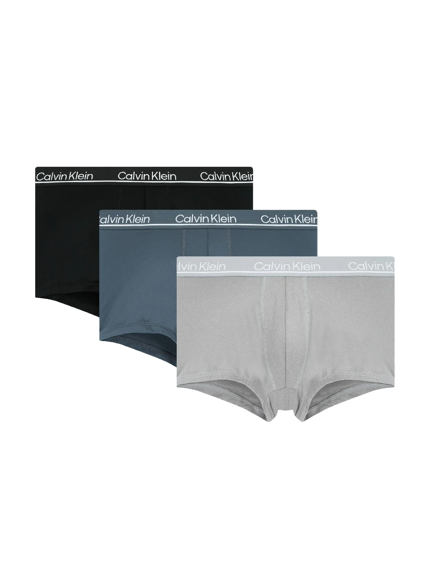 CALVIN KLEIN Men s CK Micro Plus Low Rise Drawstring 3PK Multicolor