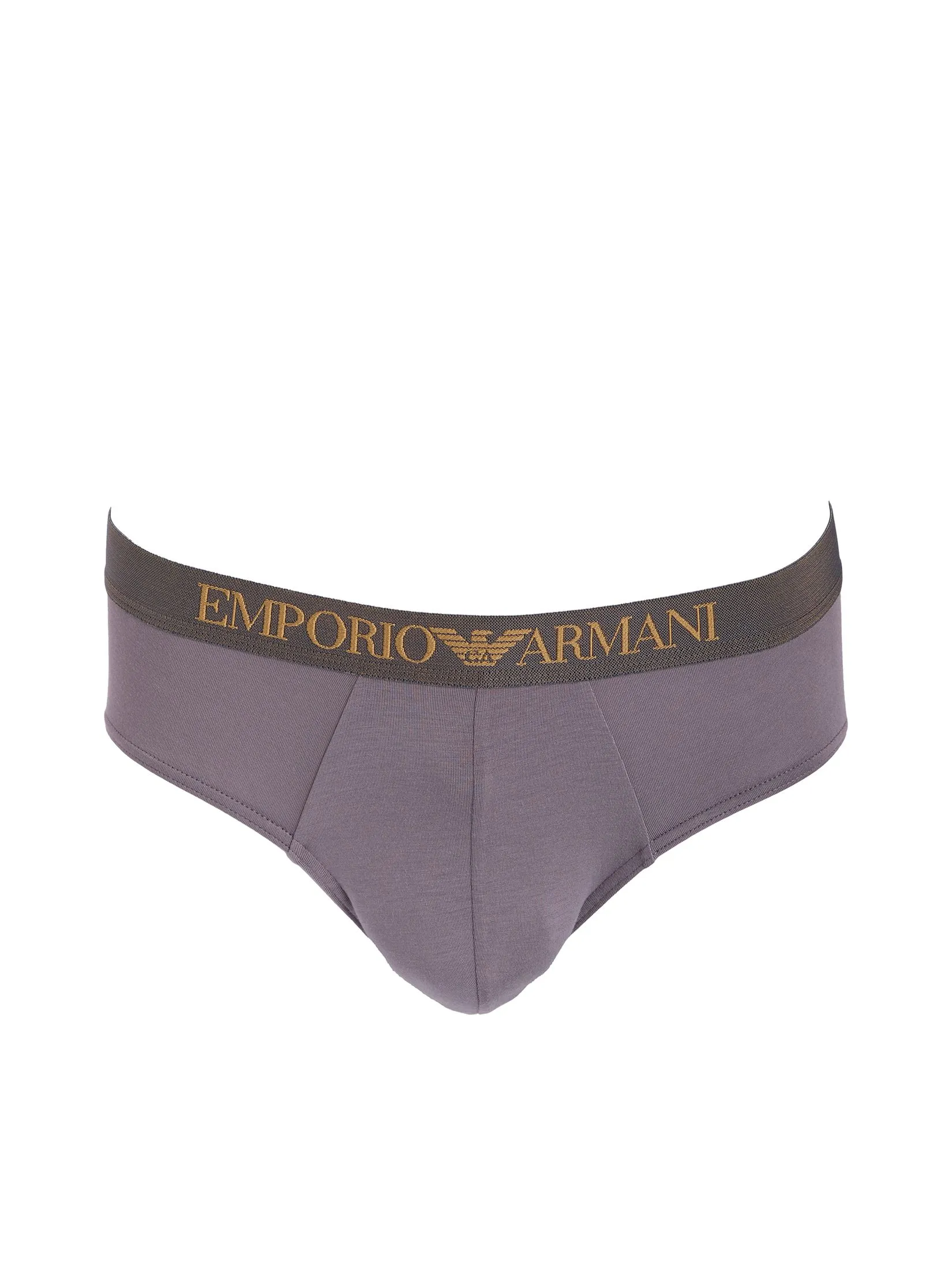 EMPORIO ARMANI Men Underwear Brief 2 Pack SS25 M8098 Shark / Armani Blu