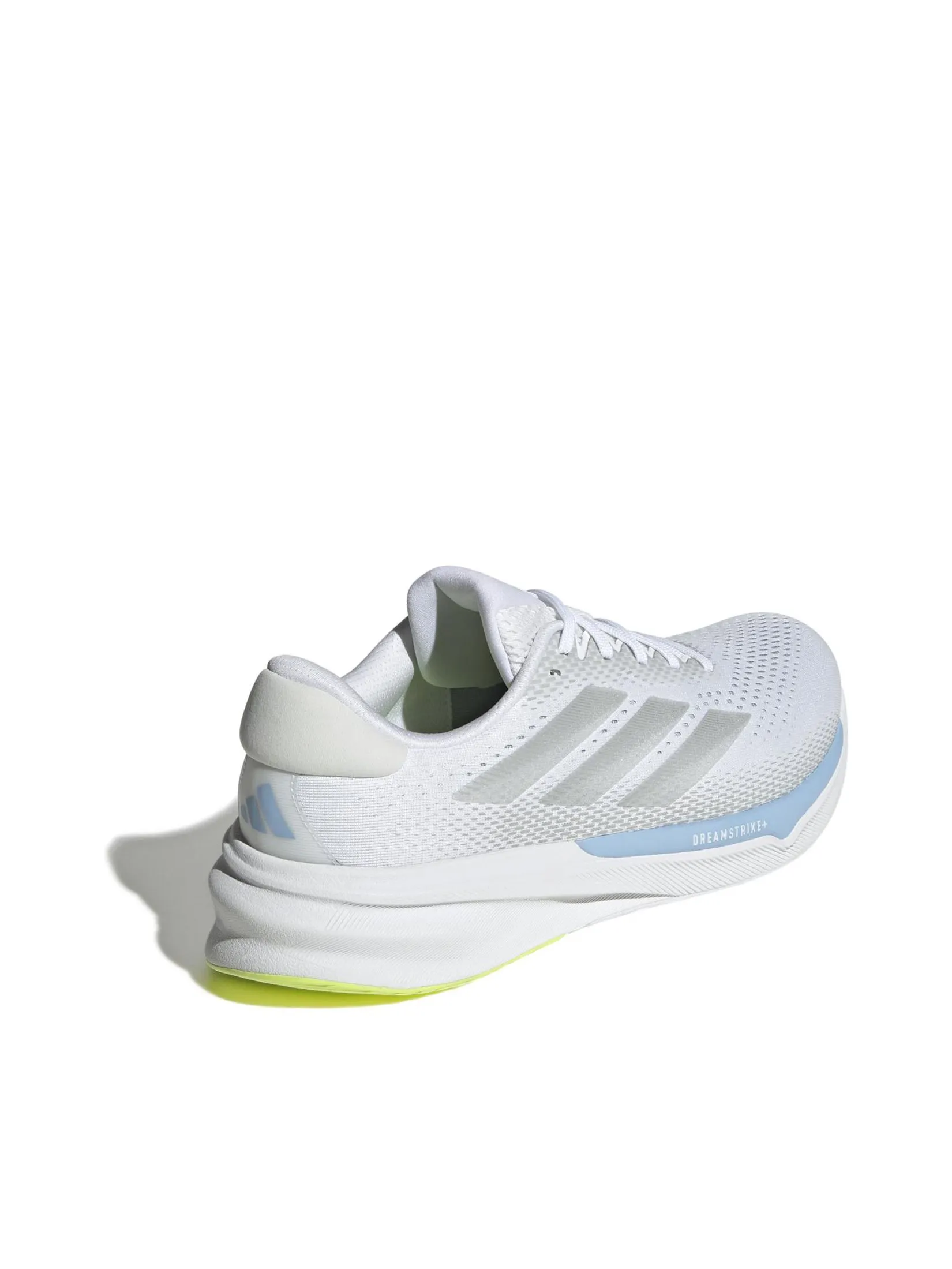 ADIDAS Men Running Shoes Supernova Stride 2 IH8654 Cloud White / Matte Silver / Glow Blue