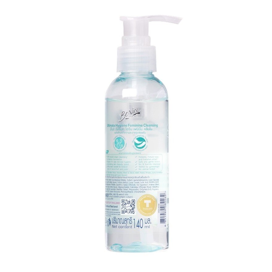 Benice Feminine Cleansing Ultimate Hygiene 140 Ml.