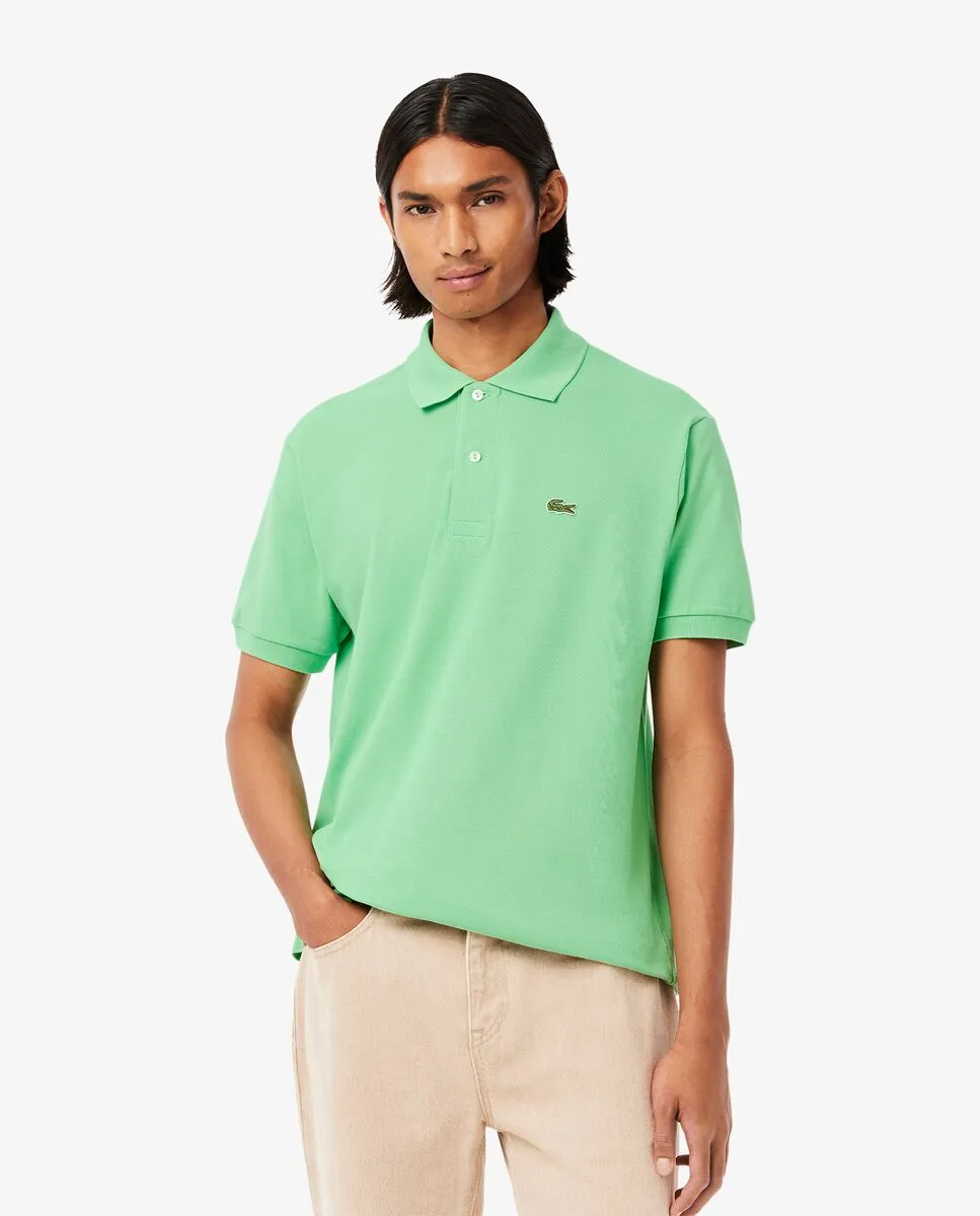 LACOSTE Classic Fit L.12.12 Original Piqu  Polo Shirt Green