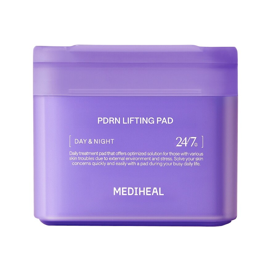 Mediheal PDRN Lifting Pad 100'S มาส์กแพด แผ่นบำรุงผิวเฉพาะจุด - Purple