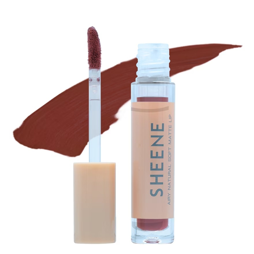 #Sheene Airy Natural Soft Matte Lip N3 - N3 Rosewood