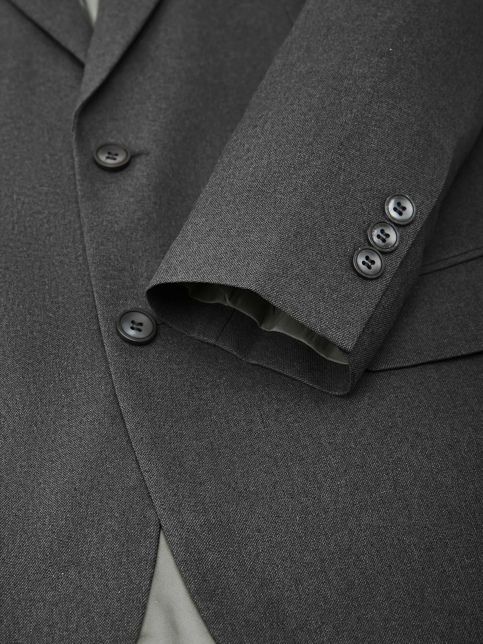 G2000 Men Clothing Teflon Slim Fit Twill Suit Blazer Slim Fit - Dark Grey