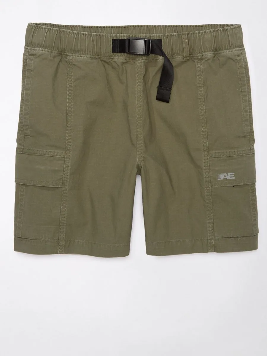 AMERICAN EAGLE MEN RICHARDS HIKING SHORT 342 OLIVE MOSS