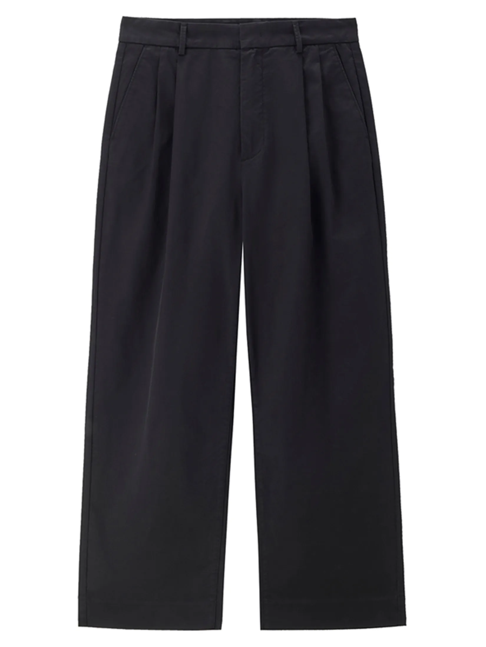 GIORDANO Men s Online Exclusive Wide Leg Pants (Korea) Black