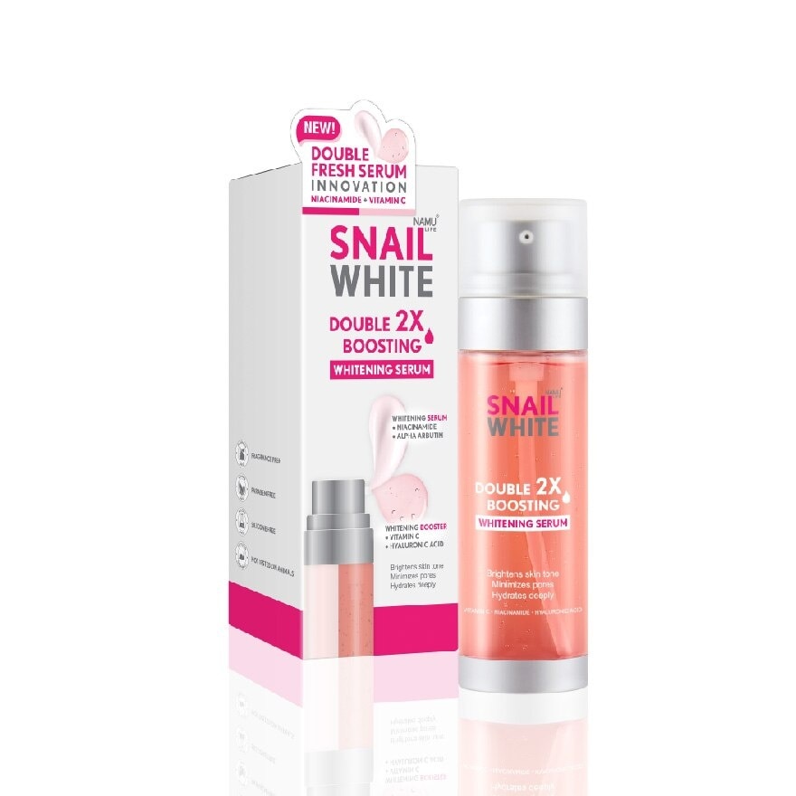 Namu Life Snailwhite Double Boosting Whitening Serum 40 + 40 ml