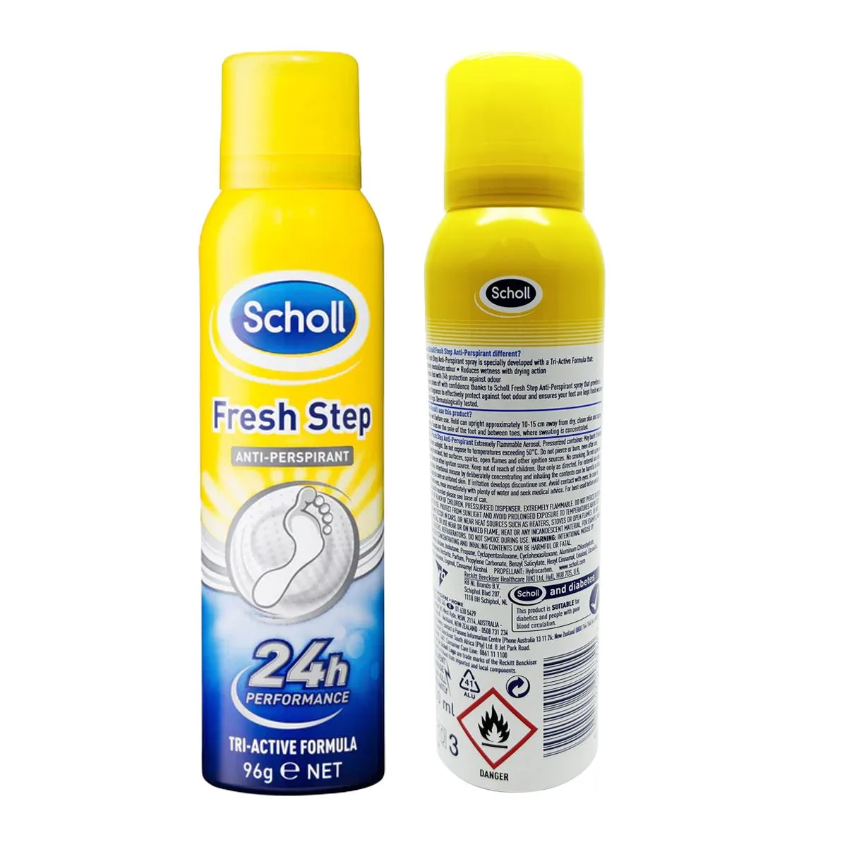 SCHOLL SCHOLL FRESH STEP ANTI-PERSPIRANT FOOT SPRAY