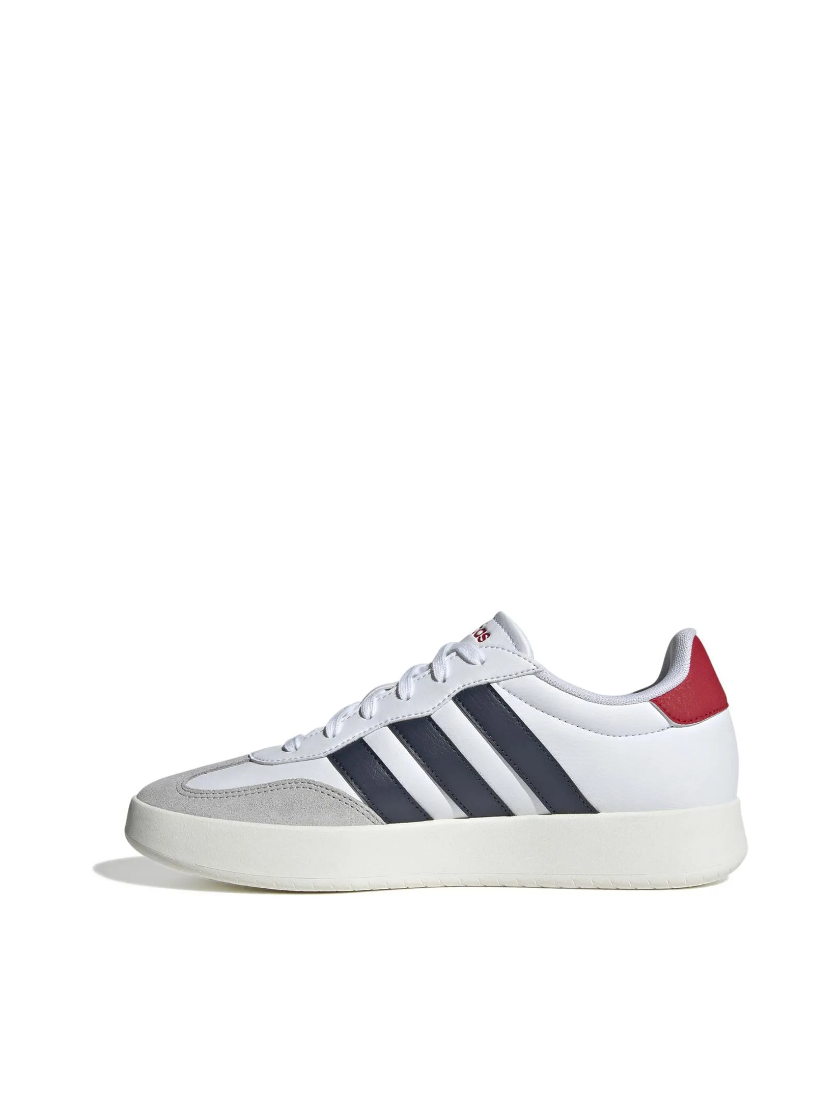 ADIDAS Men Sneakers Barreda IH1228 Ftwr White / Shadow Navy / Better Scarlet