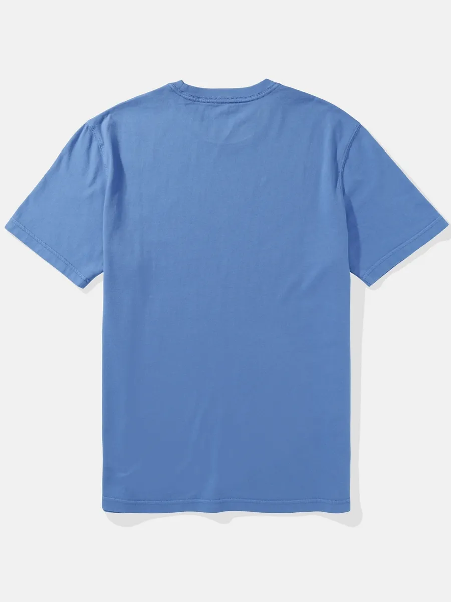 AMERICAN EAGLE MEN K - INTL SS BUTLER TEE RGD 272 RUSTIC BLUE
