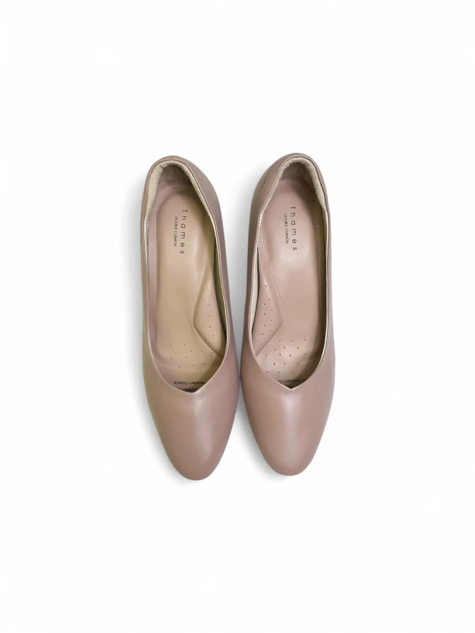 THAMES Women 3 inch high heel shoes pink