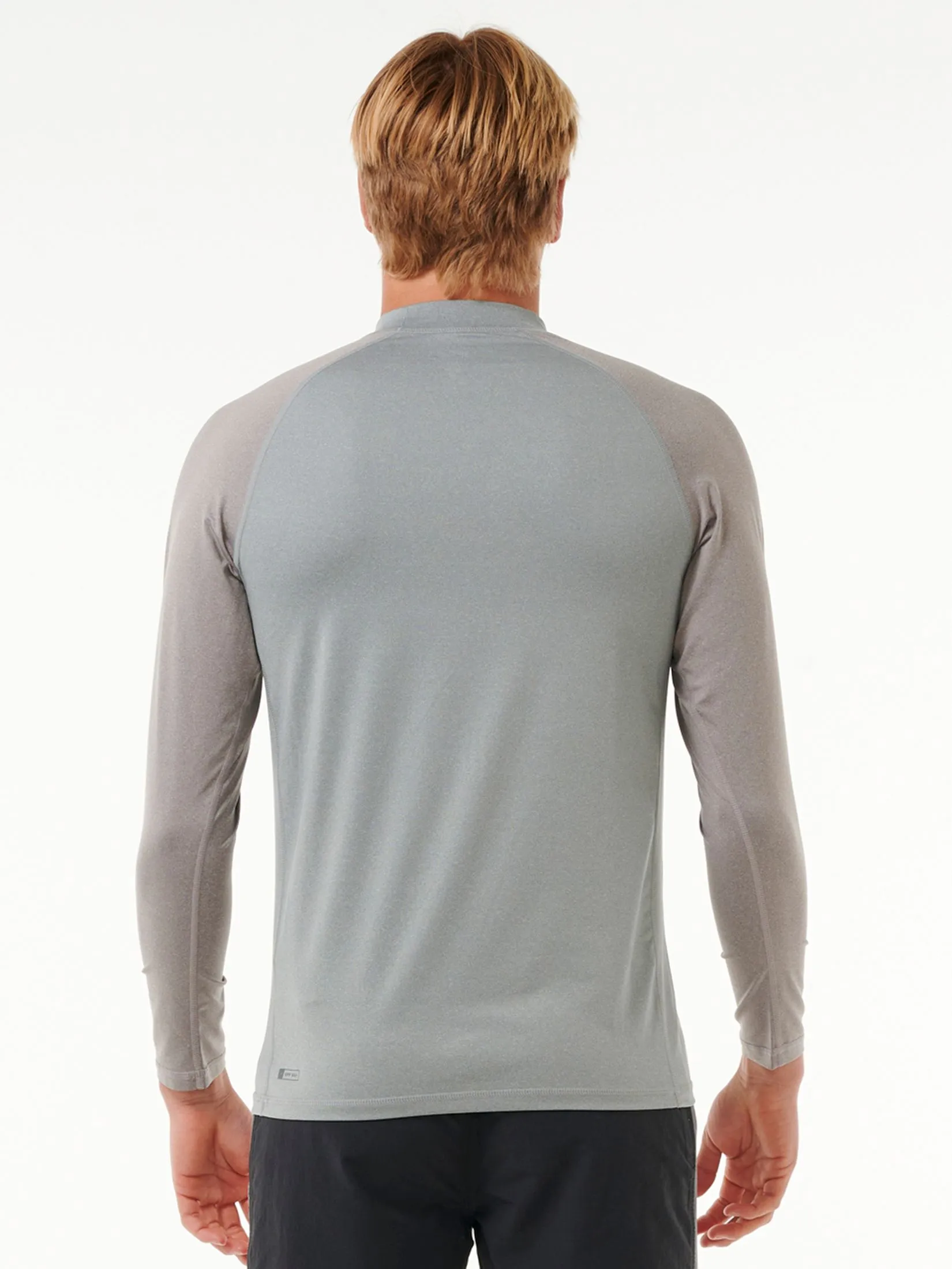 RIP CURL Men Wetsuit Long Sleeves Shock UPF Light Grey Marle