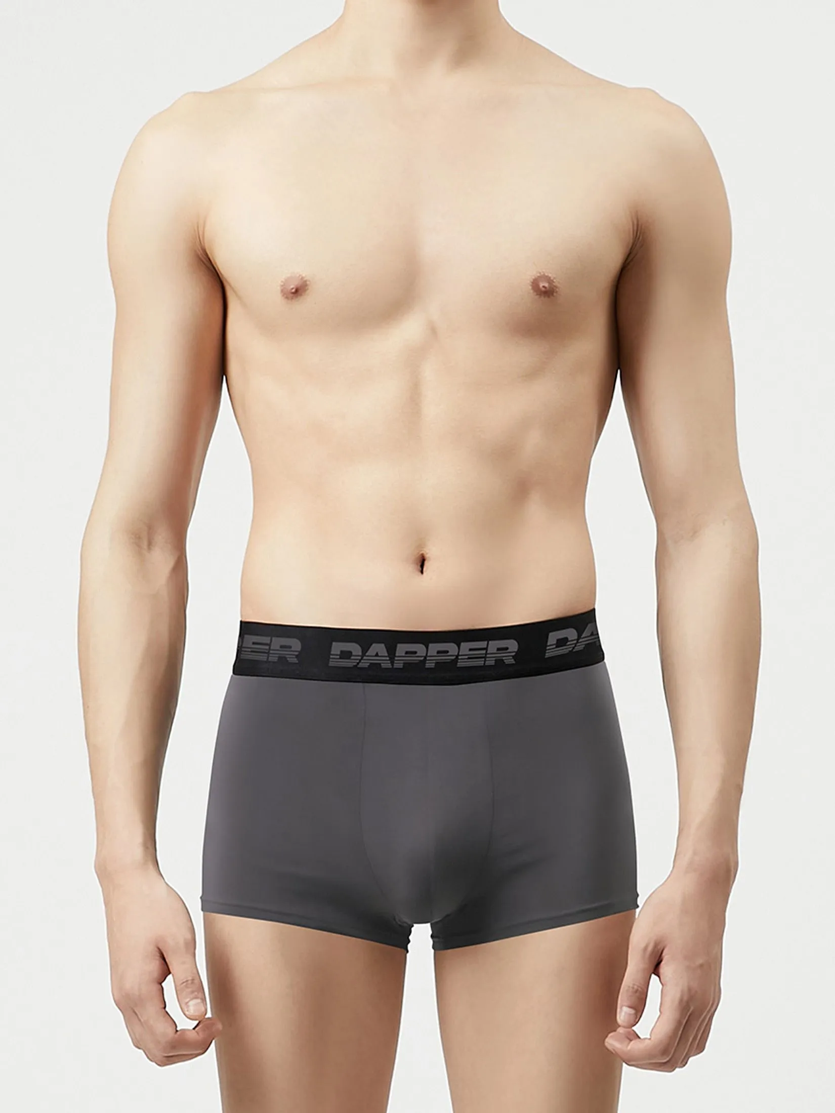 DAPPER DAPPER Ultraflex Trunks Grey (Pack 2 Pcs.)