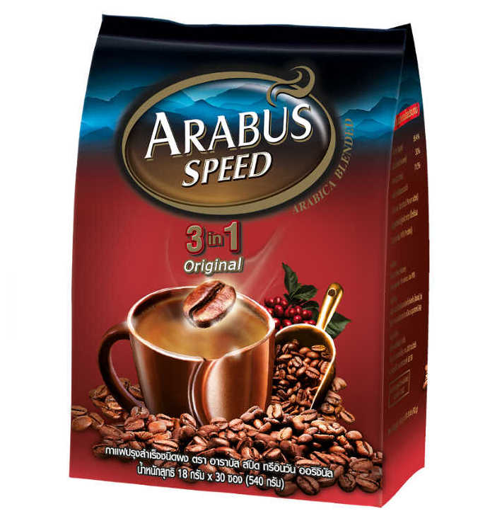 Кофе 3 в 1 со сливками Американо Arabus Seed 1 или 30 пакетиков