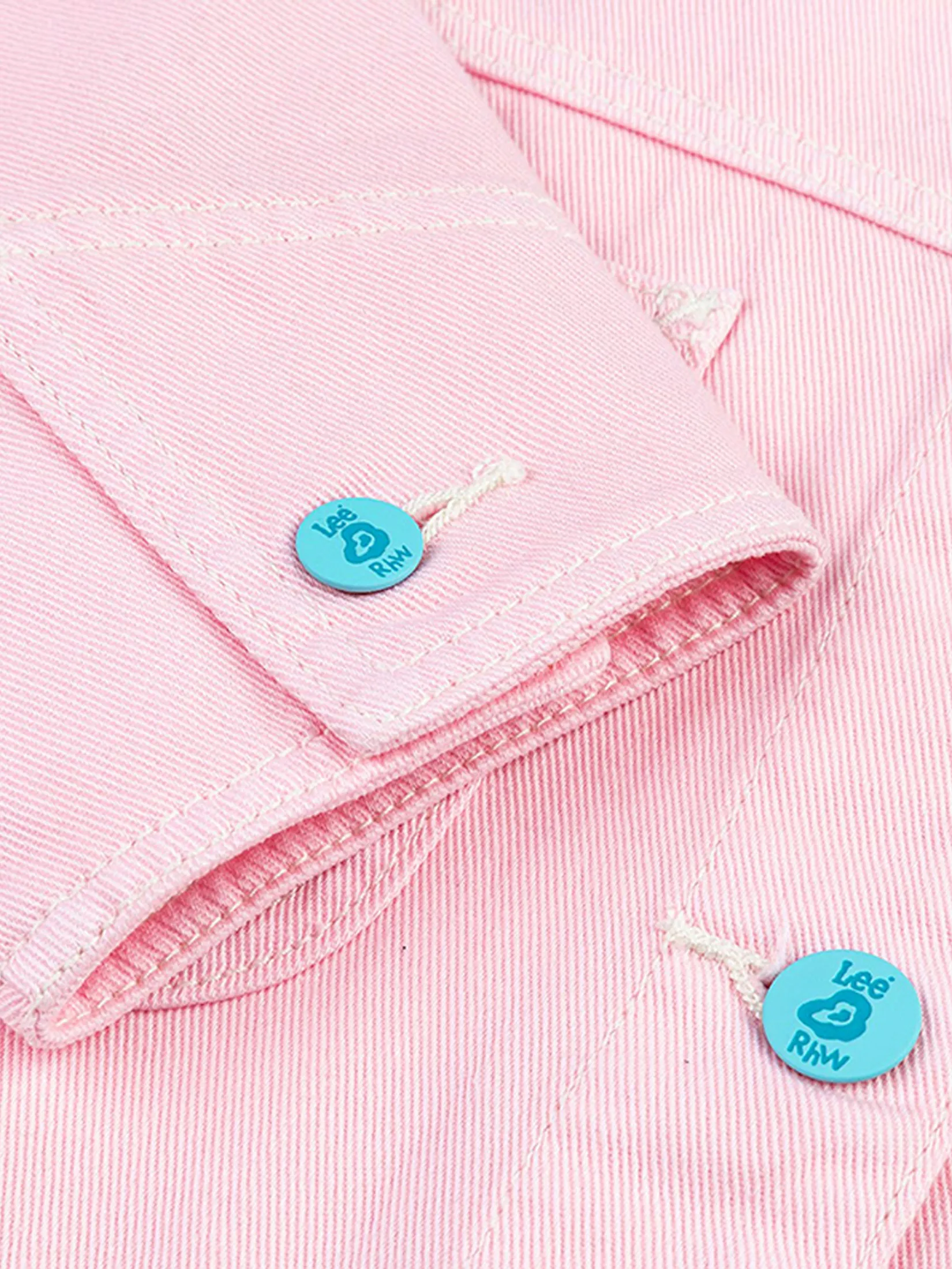 LEE Women s Denim Jacket Lee X Ruohan Wang Collection Pink
