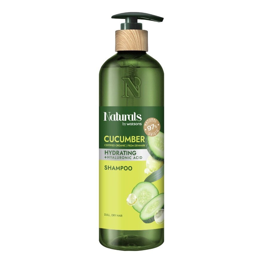 Naturals By Watsons Cucumber Hydrating Shampoo 490ml