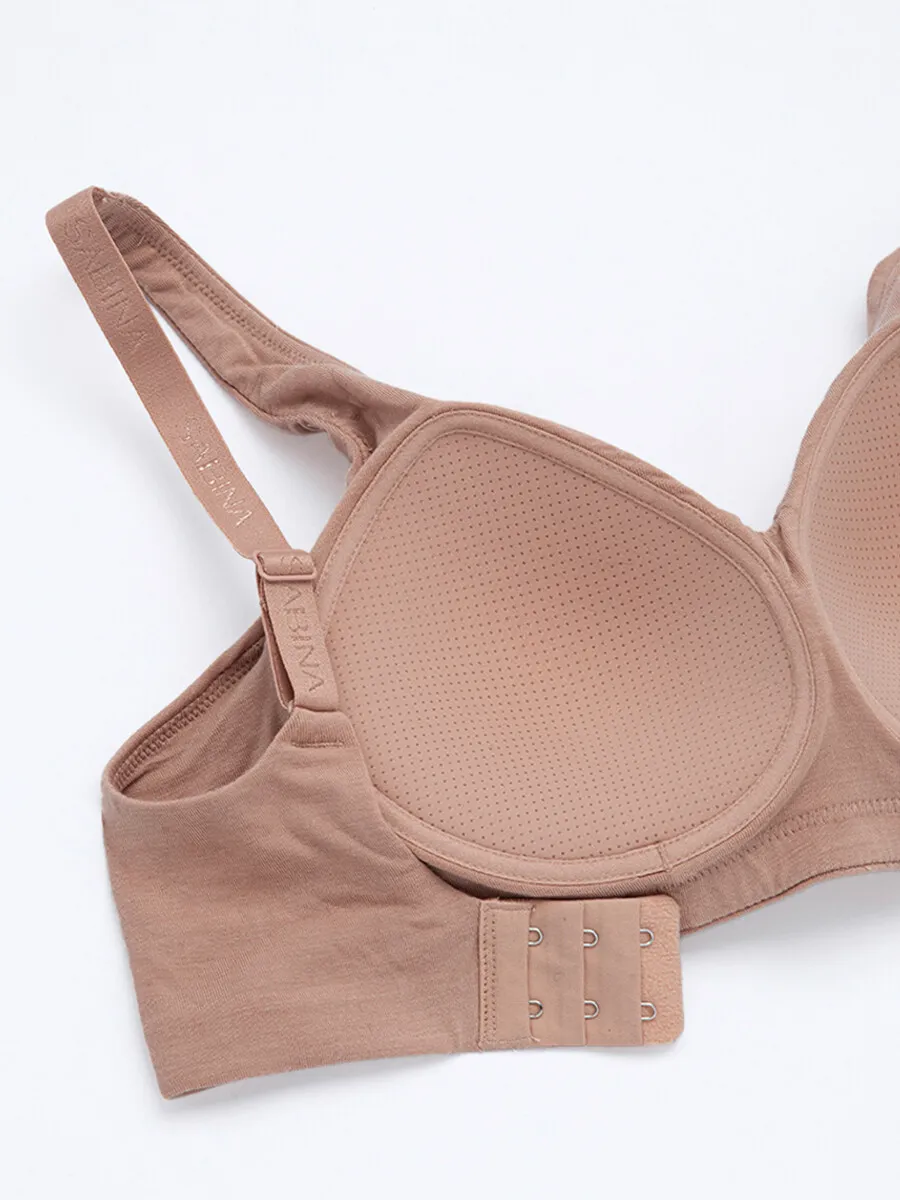 SABINA BRALESS | SOFT COLLECTION Wireless Bra - Tan