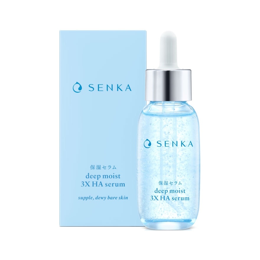 Senka Deep Moiat 3X HA Serum 30 Ml. เซรั่มบำรุงผิวหน้า ชุ่มชื่น ผิวกระจ่างใส
